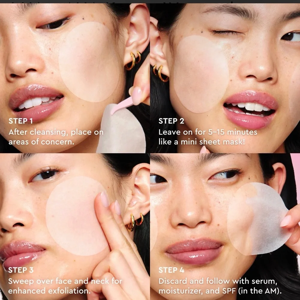NEW Glow Recipe LHA + AHA Korean Watermelon Toner Pads